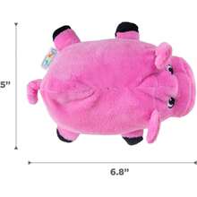 Outward Hound Fattiez Pig Plush Squeaky Dog Toy, Small - 牡羊 - 查看 11