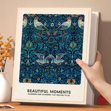 6-Inch Photo Album Holds 200 Photos, Minimalist Scrapbook With Insertable Pages, Family Album & Couples Memories, Suitable For Home, Couples, And Events. Perfect Gift For Easter, Halloween, And Thanksgiving.