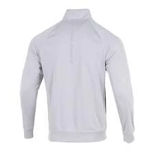 Under Armour 男士针织立领夹克，休闲运动上衣，简约日常舒适外套 - 灰色 - 查看 2