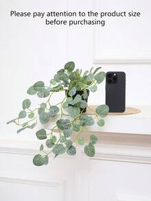1 Stück 30CM(H) künstliche Fake Pflanze künstlicher Efeu in Topf, mit schwarzem Blumentopf, für Zuhause, Badezimmer Wandregal, Bücherregal, Innen- und Außendekoration, Valentinstag Geschenk, hervorragende Geschenkwahl