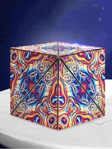 6 seturi de jucării educaționale tridimensionale cu geometrie magnetică, decompresie infinită, pentru băieți și fete, antrenament, dezvoltare a inteligenței copiilor, potrivite pentru a oferi cadouri de ziua de naștere copiilor