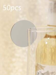 20 Wedding Place Cards, Glass Name Tags, Wine Glass Labels, Champagne Drink Tags, Personalized Drink Pendants, Round Glass Pendants, Gift For Her, Anniversaries, Birthdays, Home, Quiet Luxury Wedding, Bridal Shower Decorations, Chic & Elegant - 彩色 - 查看 15