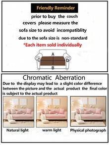 1 Vỏ đệm ghế sofa bốn mùa, Tấm lót ghế sofa chống trượt tối giản hiện đại, Vỏ bọc ghế sofa chống bụi và có thể giặt được, Mềm mại và bền màu, Bảo vệ thân thiện với thú cưng Phù hợp cho phòng ngủ, văn phòng, phòng khách, ghế sofa hình chữ L và ghế sofa 1/2/3/4 chỗ ngồi - Hồng - Xem 12