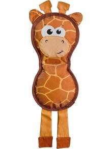 Outward Hound Fire Biterz Giraffe Firehose Plush Dog Toy, Brown, Medium - 棕色長頸鹿 - 查看 12