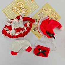 [仅服装]]极具魅力的6分BJD娃娃衣服30厘米BJD娃娃服装套装DIY手工BJD娃娃裙子 - 彩色 - 查看 18