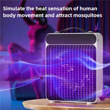 OBOVAY 3-In-1 Multifunctional Mosquito Lamp - Bug Zapper, Insect Repellent & Fly Killer For Home, Camping, Garden, Indoor Outdoor Use, USB Powered