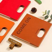 One Book Per Pack, Creative Business Portable Notebook For Meetings & Corporate Gifts, 8.39*8.07 Inch, 200 Pages, 80g, Ideal For Annual Events.