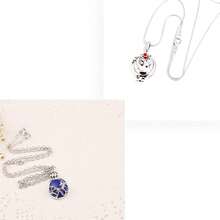 UoYu 2 Pcs The Vampire D. Opening Vervain Locket Pendant Necklace And Daywalking Katherine Necklace Pendant Necklace-Royal Blue With Transparent Box2025 - 1 - 查看 7