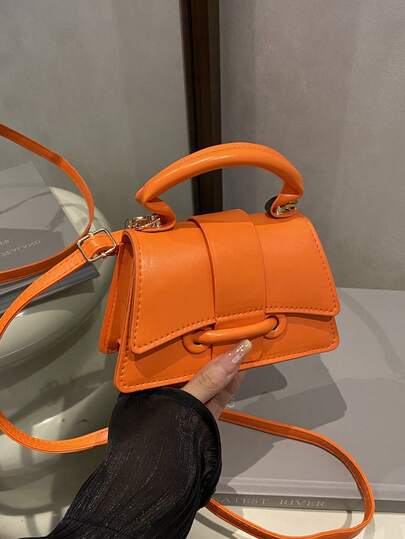 Estuche de lápiz labial de alta calidad, bolso cuadrado mini, nuevo bolso versátil de unicolor, bolso de mujer