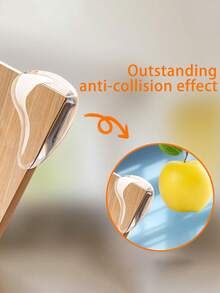 1/4/8 Stücke transparente Tischeckenschutz - Haustier-Sicherheitspuffer für Tische, Stühle, Betten, Möbelkantenschutz zur Kollisionsvermeidung