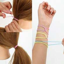 Zestaw bransoletek w stylu boho (20/40/60/100 szt./opakowanie), wielokolorowe bransoletki żelowe z lat 80., tęczowe, świecące w ciemności neonowe, elastyczne silikonowe bransoletki, opaski na głowę, unisex w stylu lat 80., odpowiednie na święta, prezenty związane z muzyką rockową (świecące w ciemności)