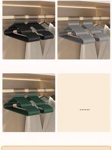 加厚涂层衣架新款超厚成人晾衣架涂层防滑防皱衣架