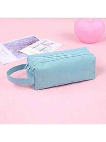Customized Cute Pencil Case, Storage Bag, Personalized Storage Bag, Cosmetic Bag, Multi-Functional Travel Accessory Pouch, Space-Saving, Fashionable, Tidy, Compact, Casual, Basic Style, Unique Treasure, Holiday Gift, Excellent Choice, Ideal Gift For Girlfriend, Family, Friends On Anniversary, Back To School, School Supplies, School Gift, Office, School, Classroom Use, Teacher Gift - Multicolor - View 14