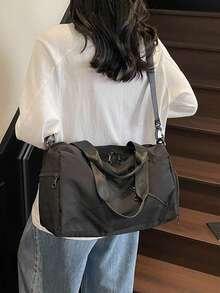 SLIN&LXZQ 运动包女士健身包女干湿分离小巧轻便大容量手提斜跨短途旅行度假必备行李袋行李箱旅行包女士