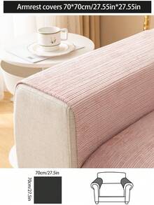 1 Vỏ đệm ghế sofa bốn mùa, Tấm lót ghế sofa chống trượt tối giản hiện đại, Vỏ bọc ghế sofa chống bụi và có thể giặt được, Mềm mại và bền màu, Bảo vệ thân thiện với thú cưng Phù hợp cho phòng ngủ, văn phòng, phòng khách, ghế sofa hình chữ L và ghế sofa 1/2/3/4 chỗ ngồi - Hồng - Xem 18