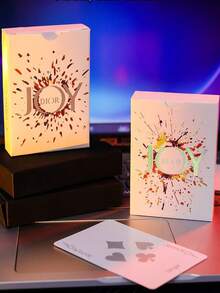 55pcs/Set Laser Reflective Playing Cards - Suitable For Outdoor, Dorm, Home, Christmas Gift, Party Entertainment Essential, Toys & Hobbies, Collectibles, Christmas Gift, Halloween Gift, Party Supplies/Party Decor/Party Favors, Board Games, Teens Sports & Outdoor Games, Teens Juggling Set