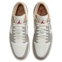 Air Jordan 1 Low 'Sail College Grey' Fire-Red Sneakers Men 553558-169 - Nhiều màu - Xem 4