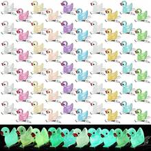 30 Pcs Glow Hair Clips Rave Hair Clips Women Music Festival Holiday Party Supplies (Duck)Valentine's Day NPVH - 發光鴨 - 查看 1