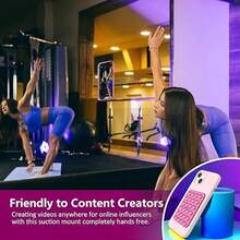 3pcs Multi-Functional Double-Sided Silicone Suction Cup Phone Holder, Providing Strong Double-Sided Suction And Grip, Anti-Slip And Strong Adhesion, Car Electronics Accessories, Car Phone Mount Compatible With IPhone, Android Phone, Gift For Birthday, Family, Friends Phone Stand, Phone Accessories