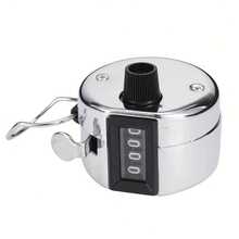 1pc Manual Press Mechanical 0-9999 Counter Tally Counter, Outdoor Sports Competition Scoreboard