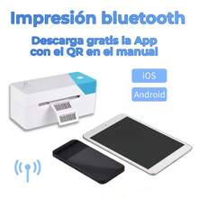Número de modelo IM.07 Impresora de etiquetas - Blanco - Ver 4