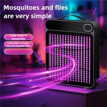 OBOVAY 3-In-1 Multifunctional Mosquito Lamp - Bug Zapper, Insect Repellent & Fly Killer For Home, Camping, Garden, Indoor Outdoor Use, USB Powered