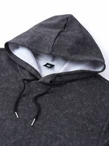 2 pezzi/Set Felpa con cappuccio e pantaloni della tuta con coulisse, motivo stampa testa di toro, felpa con cappuccio con coulisse e tasche, vita con coulisse, adatto per moda casual, jogging, pendolarismo, viaggi, all'aperto in primavera, autunno e inverno. Un regalo ideale per il marito o il fidanzato.