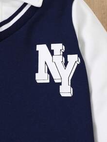 Set di 2 cappotti stile preppy per ragazzi, adatto per inizio autunno