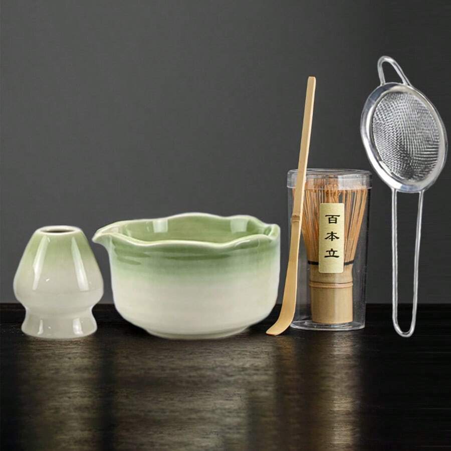 5pcs/Set Song Dynasty Matcha Bowls, Matcha Making Tools, Matcha Brushes, Japanese Style Tea Bowls, Mixers, Tea Whisks.
