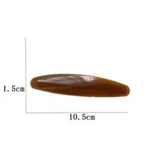 1 Kẹp tóc thời trang tối giản họa tiết đá cẩm thạch bóng cho nữ, Phụ kiện tóc kẹp búi hình bầu dục cao cấp thanh lịch, thích hợp sử dụng hàng ngày, tiệc tùng, đi chơi, quà tặng cho bạn bè và gia đình, kẹp tóc, kẹp tóc, kẹp tóc, trâm cài tóc, kẹp tóc kiểu Pháp - Nhiều màu - Xem 5