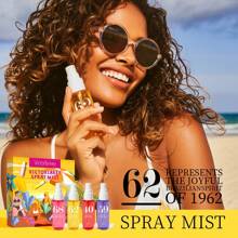 1pc/4pcs Beach Digital Spray, Summer Fragrance Spray, Air Freshener, Brazilian Set Fragrance Spray, Suitable For Household Deodorization, Toilet Fragrance, Clothing Fragrance, Ideal Holiday Gift, Wedding Decoration,