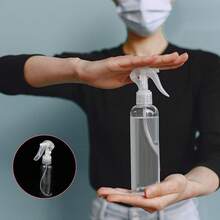 Pack Of 3 Spray Bottles, 100 Ml Small Spray Bottles For Filling, Transparent, Empty, Fine Mist Spray Bottle With Labels, Funnels, Travel Atomiser For Liquid, Cosmetics, Cleaning, Personal Care - Multicolor - View 3