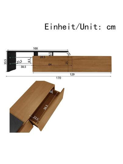Sairedel Moderne TV Cabinet In High Gloss Wit LED Lighting Elegante Glass Shelves Practical Storage Space Wood Look Living Room Furniture view 9