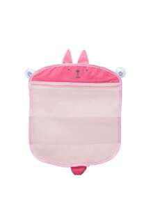 1 件卡通鸭子形状防水网状玩具收纳袋带吸盘，婴儿浴室悬挂收纳袋 - 彩色 - 查看 7