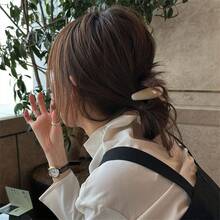 1 Kẹp tóc thời trang tối giản họa tiết đá cẩm thạch bóng cho nữ, Phụ kiện tóc kẹp búi hình bầu dục cao cấp thanh lịch, thích hợp sử dụng hàng ngày, tiệc tùng, đi chơi, quà tặng cho bạn bè và gia đình, kẹp tóc, kẹp tóc, kẹp tóc, trâm cài tóc, kẹp tóc kiểu Pháp - Nhiều màu - Xem 4