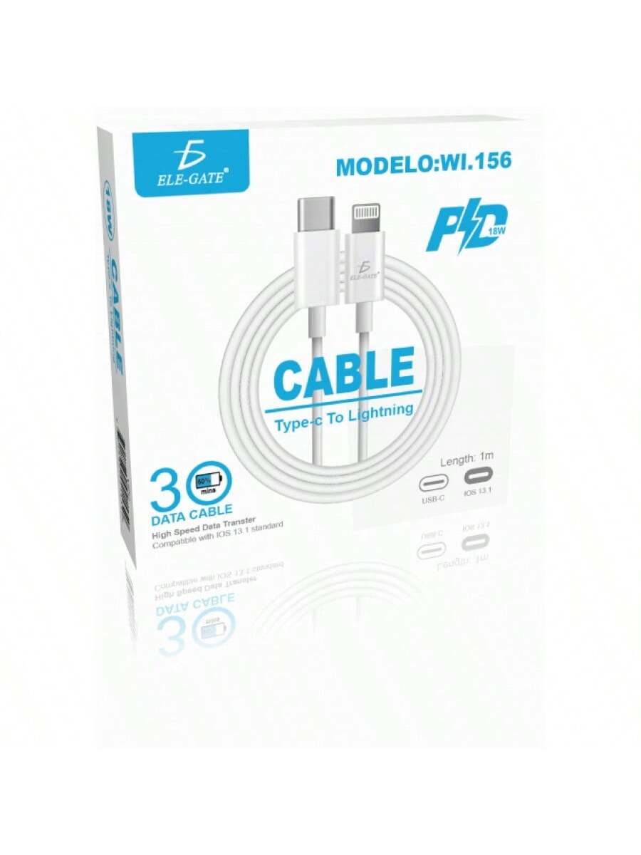 Cable de carga rápida de 20W PD de tipo C