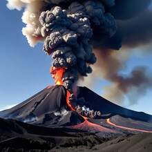 儿童火山雪山喷发DIY科学实验套装，室内亲子互动STEM科学教育创意益智游戏火山模型玩具，培养动手能力，适合3-12岁以上男孩女孩，开学、生日、节日礼物 - 彩色 - 查看 5
