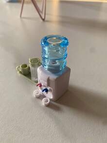 1 件 1:12 娃娃屋微型饮水机、微型食物游戏场景模型、微型逼真 DIY 微型模型场景、微型逼真水壶套装、桌面微型饮水机、微型厨房微型食物游戏模型、娃娃屋配件微型逼真饮水机、过家家玩具微型饮水机摄影道具、微型景观装饰 - 彩色 - 查看 3