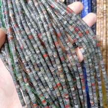 4x2mm Natural Gemstone Howlite Agate Quartz Jasper Cylinder Tube Beads Handmade DIY Women Bracelet Necklace Loose Spacer Beads For Jewelry Making DIY Accessories - Multicolor - View 32