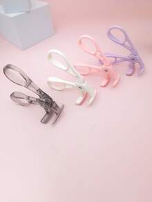 2-delat set med ögonfransböjare, vidvinkel- och deldesign, formning av ögonfransböjare, böjning med ett klick, vidvinkel- och delfransböjare, kompakt och enkel att använda, hållbar utan att klämma ögonlocken, lämplig för kvinnors dagliga användning