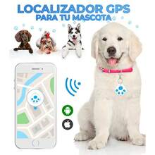 Rastreador de mascotas GPS Bluetooth - Blanco - Ver 4