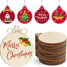 Christmas Thanksgiving Hollow Unfinished Christmas Tree Wooden Plate Home Decor DIY Wood Crafts Christmas Decorations Room Decor