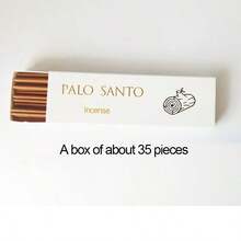 12 cm Räucherstäbchen, 12 Stücke/Box, geeignet für Wohndekoration, Outdoor-Camping, positive Energie, Meditation, reiner & langanhaltender Duft von Sandelholz, Salbei, Zeder, Kaffee, ca. 35 Stäbchen
