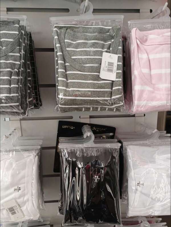 3 pièces Sacs d'emballage avec crochet de suspension, sacs d'emballage avec crochet d'affichage de supermarché pour rideau de douche, nappe, transparent, à bouton-pression et auto-scellants