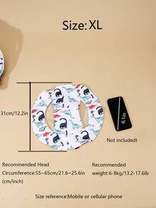 1 pieza Sombrero de sol resistente al viento de poliéster lindo, diseño que expone las orejas, anti-desprendimiento, protección solar ajustable, adecuado para que los perros pequeños lo usen al aire libre durante todo el año - Blanco - Ver 11
