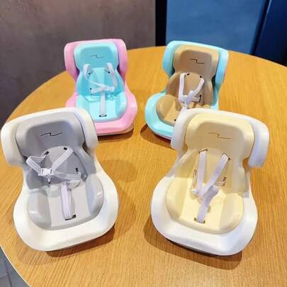 [Fashionable Multi-Functional For Labubu Doll Chair] Fashionable Multi-Functional Collectible Doll Chair | Fashionable For Labubu Seat | For Labubu Doll Car Seat With Adjustable Strap | Suitable For 17.02-19.81cm Dolls | In-Car Mini Chair Stand For Stuffed Animals | Durable Plastic With Clip-On Air Vent Holder - Multiple Colors Available, Ideal As A Birthday Gift Or Christmas Gift For Doll Enthusiasts.