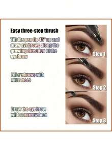 Festive Eyebrow Pencil - Lucky Surprise Delivery, A Surprise Entry Point, Ultra-Fine Pen Tip With Easy-To-Control Color Rendering, A Light Stroke Can Accurately Fill Eyebrow Gaps, Waterproof And Sweat-Proof Formula Is Not Afraid Of Daily Makeup Smears, End Of Pen Comes With A Eyebrow Brush Easy Eyebrow Shaping, It Is A Thoughtful Entry-Level Makeup Novices, And It Is Also A Worry-Choice Novices To Easily Get Exquisite Eyebrow Makeup, And It Is Also A Great Choice Valentine's Day (Lucky Delivery - Style Is Slightly Different).