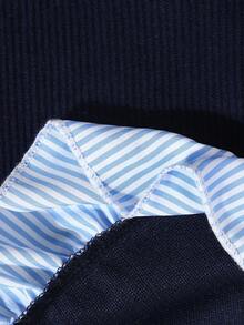 2pcs/Set Young Girl Casual Sweet Princess Everyday Outfit, Pearl Bow Blouse And Flare Pants Set, Autumn/Winter