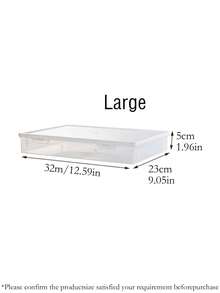 1 صندوق تخزين لعب تعليمية للأطفال، مصنوع من مادة البلاستيك البولي بروبيلين الشفاف السميك، صندوق منظم لأدراج المكتب المنزلي، صندوق فرز لكتل البناء الصغيرة، صندوق تخزين للعب المغناطيسية، صندوق محكم الإغلاق مقاوم للغبار والرطوبة متعدد الوظائف، صندوق تخزين لأغراض الأطفال