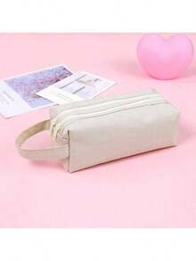 Customized Cute Pencil Case, Storage Bag, Personalized Storage Bag, Cosmetic Bag, Multi-Functional Travel Accessory Pouch, Space-Saving, Fashionable, Tidy, Compact, Casual, Basic Style, Unique Treasure, Holiday Gift, Excellent Choice, Ideal Gift For Girlfriend, Family, Friends On Anniversary, Back To School, School Supplies, School Gift, Office, School, Classroom Use, Teacher Gift - Multicolor - View 16